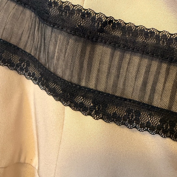 Fouy Chov Beige Halter Neck Cocktail Dress - Size 12 - Picture 7 of 10